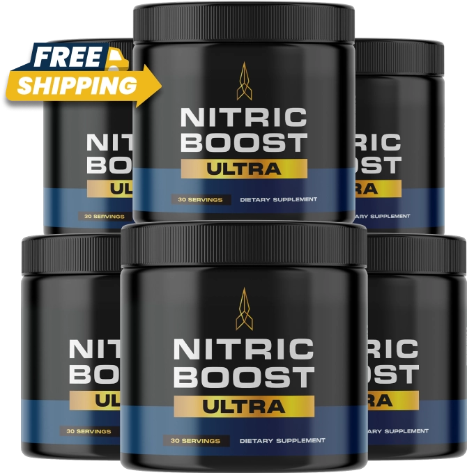 Nitric Boost Ultra for Male Sexual Health and Energy 6 jars